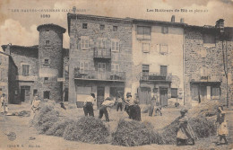 CPA 07 ARDECHE / LES HAUTES CEVENNES ILLUSTREES / LES BATTEURS DE BLE EN PLEIN AIR - Otros & Sin Clasificación