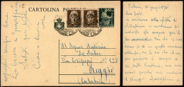 Repubblica - 12 Giugno 1946 - Cartolina Postale Da Palmi A Reggio - Strappo In Basso - Andere & Zonder Classificatie