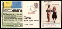 Repubblica - Falso Per Posta - 150 Lire (F 1083 A) Isolato Su Cartolina Da Taranto A Roma Del 5.12.77 - Cert. Diena (150 - Andere & Zonder Classificatie