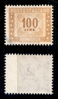 Repubblica - 1957 - 100 Lire (119/IIe) Su Carta Ricongiunta - Gomma Integra (1.000) - Otros & Sin Clasificación
