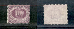 SAN MARINO - 1877 - 40 Cent Cifra O Stemma (7) Usato (160) - Otros & Sin Clasificación