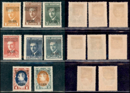 EUROPA - ALBANIA - 1929 - 33° Anniversario - Serie Completa - 8 Valori Con Gomma Originale E Prima Linguella - Other & Unclassified