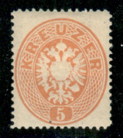 EUROPA - AUSTRIA - Ristampe - 5 Kreuzer (26) - Gomma Originale - Altri & Non Classificati