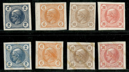 EUROPA - AUSTRIA - 1899/1901 - Mercurio (97/104) - Insieme Di 2 Serie Complete - Gomma Integra - Otros & Sin Clasificación