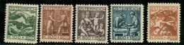 EUROPA - AUSTRIA - 1924 - Tubercolosi (442/446) - Serie Completa - Gomma Integra - Autres & Non Classés