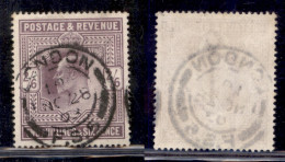 EUROPA - GRAN BRETAGNA - 1902 - 2/6 Shilling Re Edoardo VII (115a) - Usato (90) - Other & Unclassified