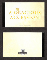 EUROPA - GRAN BRETAGNA - 2002 - Prestige Booklet (DX28) - "A Gracius Accession" - Otros & Sin Clasificación