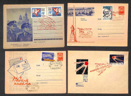 EUROPA - RUSSIA - Missilistica - 1962/1964 - 10 Buste Postali E Affrancature Complementari E Annulli Speciali Del Period - Otros & Sin Clasificación