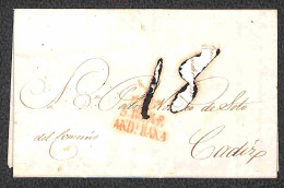 EUROPA - SPAGNA - 1826/1837 - Quattro Lettere Da Gibilterra A Cedice Del Periodo - Andere & Zonder Classificatie