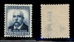 EUROPA - SPAGNA - 1931 - 40 Cent Emilio Castelar (624IA) - Gomma Integra (150) - Other & Unclassified