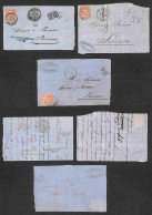 EUROPA - SVIZZERA - Tre Frontespizi Di Lettere Da Chur Herisau E St. Gallen Del 1864/1866 Col 30 Cent (25) - Other & Unclassified