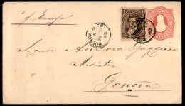 OLTREMARE - ARGENTINA - Busta Postale Da 8 Cent Con Complementare (19) Da Buenos Aires A Genova Del 7.4.83 - Other & Unclassified