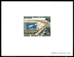 OLTREMARE - CAMERUN - 1969 - Prova - 50 Franchi Phileafrique (564) - Foglietto - Sempre Senza Gomma - Andere & Zonder Classificatie