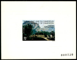 OLTREMARE - CAMERUN - 1977 - Prova Di Lusso - 70 Franchi Lingua Francese (849) - Foglietto - Sempre Senza Gomma - Otros & Sin Clasificación