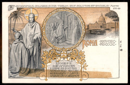 Documenti E Varie - Roma 1899 - Leoni XIII Alla Porta Santa - Cartolina Nuova - Other & Unclassified