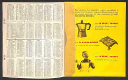 Documenti E Varie - 1957 - Caffe Bourbon - Album Busta Per La Raccolta Dei Buoni Premio - Tasca Pubblicitaria Con Calend - Other & Unclassified