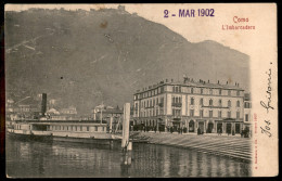 Documenti E Varie - Como/L'Imbarcadero - 1902 - Cartolina Per Praga - Other & Unclassified