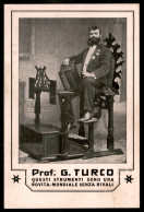 Documenti E Varie - Prof. G. Turco - Strumenti Musicali - Cartolina Nuova - Other & Unclassified