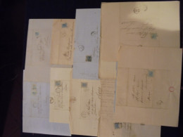 Lotti & Collezioni - REGNO - 1867/1874 - 12 Lettere D'archivio Col 20 Cent (26) Per Siena - Da Esaminare - Sonstige & Ohne Zuordnung
