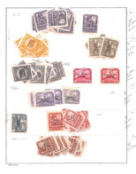Lotti & Collezioni - FIUME - 1919/1920 - Valore Globale - Otto Valori Diversi (90/94+96+98+111) Molto Ripetuti - General - Autres & Non Classés