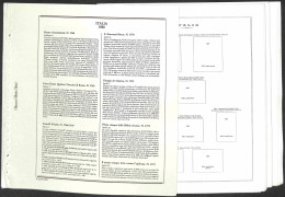 Lotti & Collezioni - MATERIALE FILATELICO - Pagine Marini 22 Fori - REPUBBLICA Con Almanacco Filatelico Dal 1988 Al 1992 - Andere & Zonder Classificatie