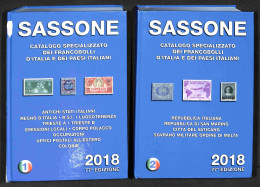 Lotti & Collezioni - BIBLIOTECA FILATELICA - Catalogo Sassone Dei Francobolli D'Italia E Dei Paesi Italiani I E II Volum - Sonstige & Ohne Zuordnung