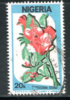 NIGERIA- Y&T N°491- Oblitéré (fleurs) - Nigeria (1961-...)