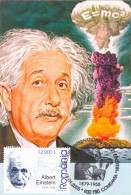 FAMOUS PEOPLE, ALBERT EINSTEIN, CM, MAXICARD, CARTES MAXIMUM, 2005, ROMANIA - Albert Einstein