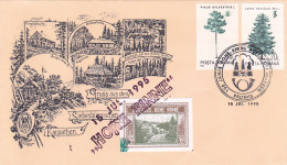 PALTINIS- HOHE RINNE MOUNTAIN RESORT STAMPS ANNIVERSARY, SPECIAL COVER, 1995, ROMANIA - Briefe U. Dokumente