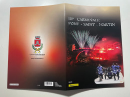 2020 Folder Filatelico 110° Carnevale Pont Saint Martin Edizione Limitata 2500 - Folder