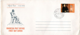 L70664 - Rhodesien - 1968 - 1'6 Beit EF A FDC SALISBURY - Rhodesia (1964-1980)