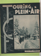 TOURING PLEIN AIR 12 1948 - CHEVAL - VOSGES - KANDERSTEG - AIN - AVRE - CYCLE - VAL DE LOIRE - CAUSSE MEJEAN - TENTES - General Issues