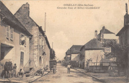 CPA 70 OISELAY / GRANDE RUE ET HOTEL GLORGET - Sonstige & Ohne Zuordnung