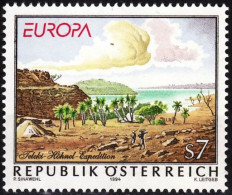 AUSTRIA 1994 EUROPA: Inventions. Kenya Expedition. Painting. Single, MNH - 1994