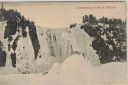 CANADA  QUEBEC   MONTMORENCY FALLS IN WINTER - Chutes Montmorency