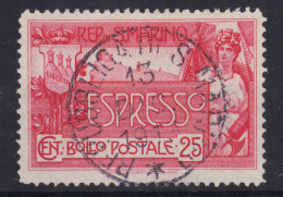 SAN MARINO 1907 ESPRESSO 25 CENTESIMI N.1 USATO BEN CENTRATO - Usados