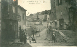 Fayence, Rue Pégère Et Quatier St. Roch - Fayence