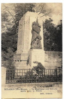 ECLARON (52) Monument Aux Enfants Morts Pour La Patrie Ed.  Guerre, Envoi 1928 - Eclaron Braucourt Sainte Liviere