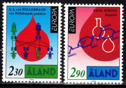 ALAND 1994 EUROPA: Inventions. Medical. Complete Set, MNH - 1994