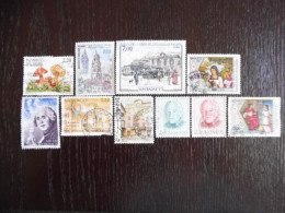 MONACO - Lot 10 Timbres Oblitérés - Used Stamps