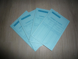 4 CARNETS A CHOIX VIDE - Altri & Non Classificati