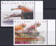 UNO GENF 2005 Mi-Nr. 516/17 ** MNH - Unused Stamps