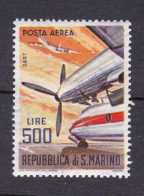 1965 San Marino Saint Marin 500 LIRE AEREO Serie Aerea MNH** Air Mail - Neufs