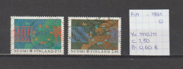(TJ) Finland 1991 - YT 1110/11 (gest./obl./used) - Usados