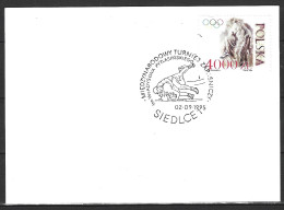 POLOGNE. Carte Commémorative De 1995. Tournoi De Lutte. - Wrestling