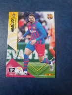 CARTE  FOOT  PANINI  MEGACRACK  2022/23  ARAUJO  //  PARFAI ETAT  //  1er  CHOIX  // - Trading Cards