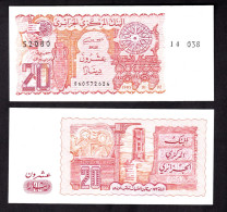 ALGERIA 20 DINARS 1983 PIK133 FDS - Argelia