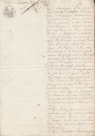 1809 AUDEGHEM - AKTE VERKOOP TUSSEN Landbouwer PIERRE HUYLENBROEK En Bakker BERNARDUS VERHAEGEN / DEWOLF - Franse Zegel - Historical Documents