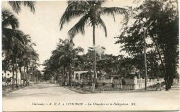 DAHOMEY - KOTOUNOU - LA CHAMBRE De La DELEGATION - - Dahomey