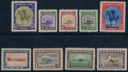 GREENLAND. 1945. American Issue. Complete Set MNH. Michel 8-16 (DL001) - Nuevos